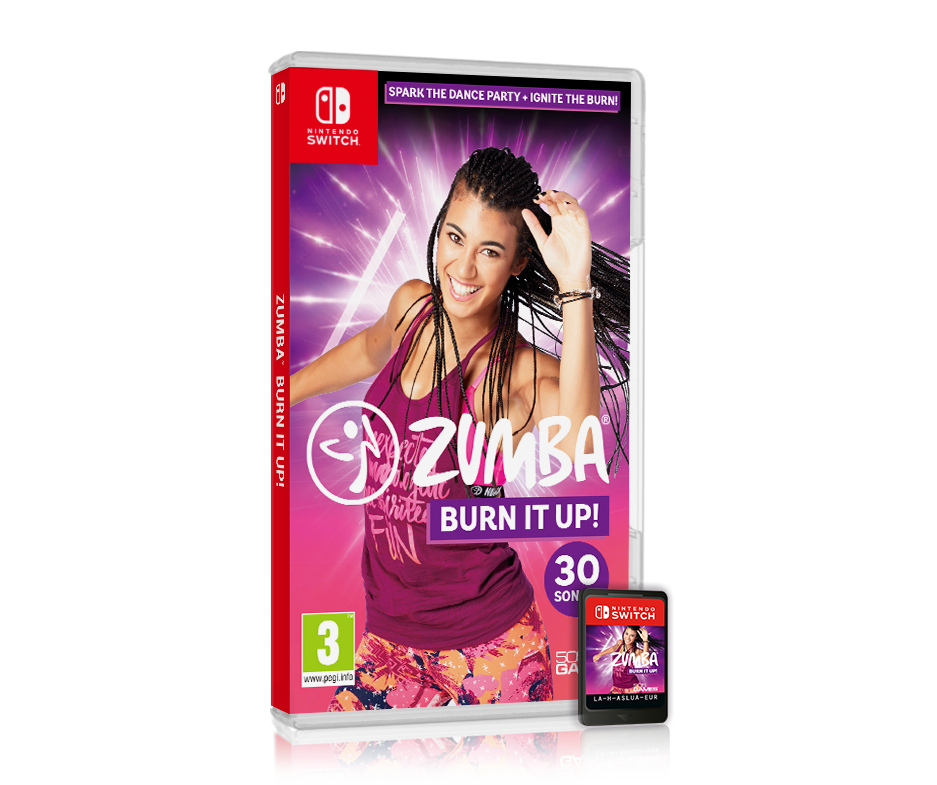 Zumba Burn It Up Video Game For Nintendo Switch Es Zumba Fitness Shop