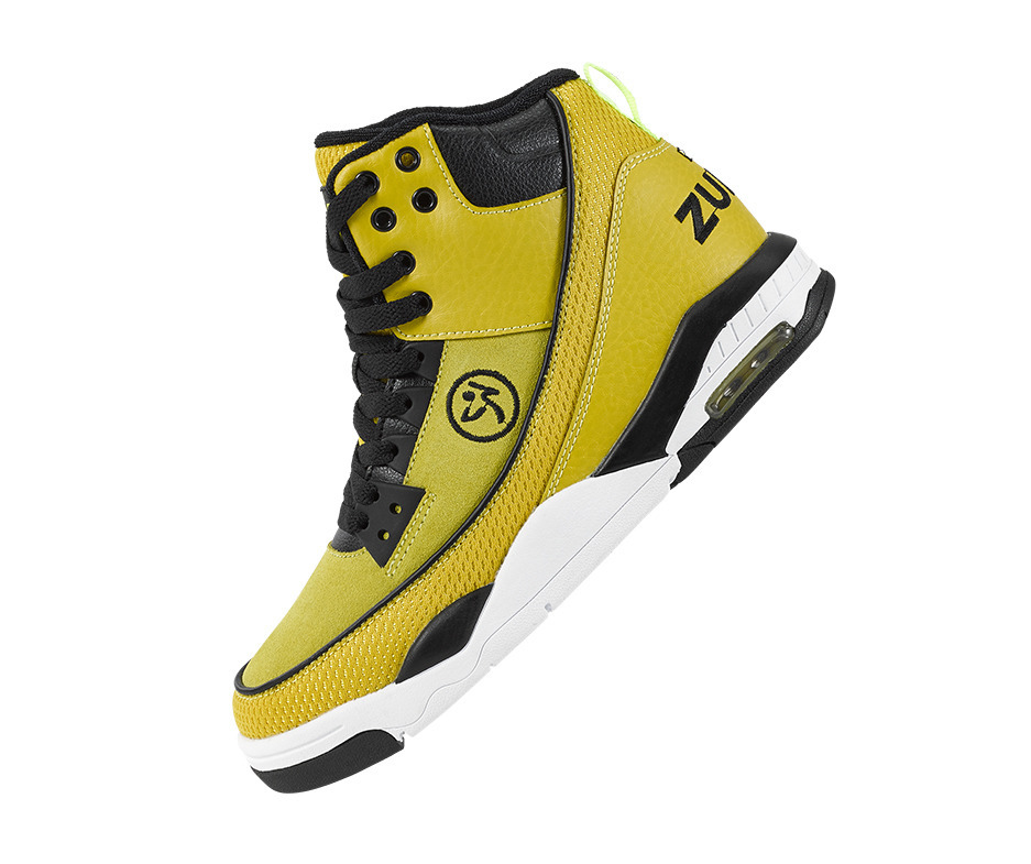 yellow zumba shoes