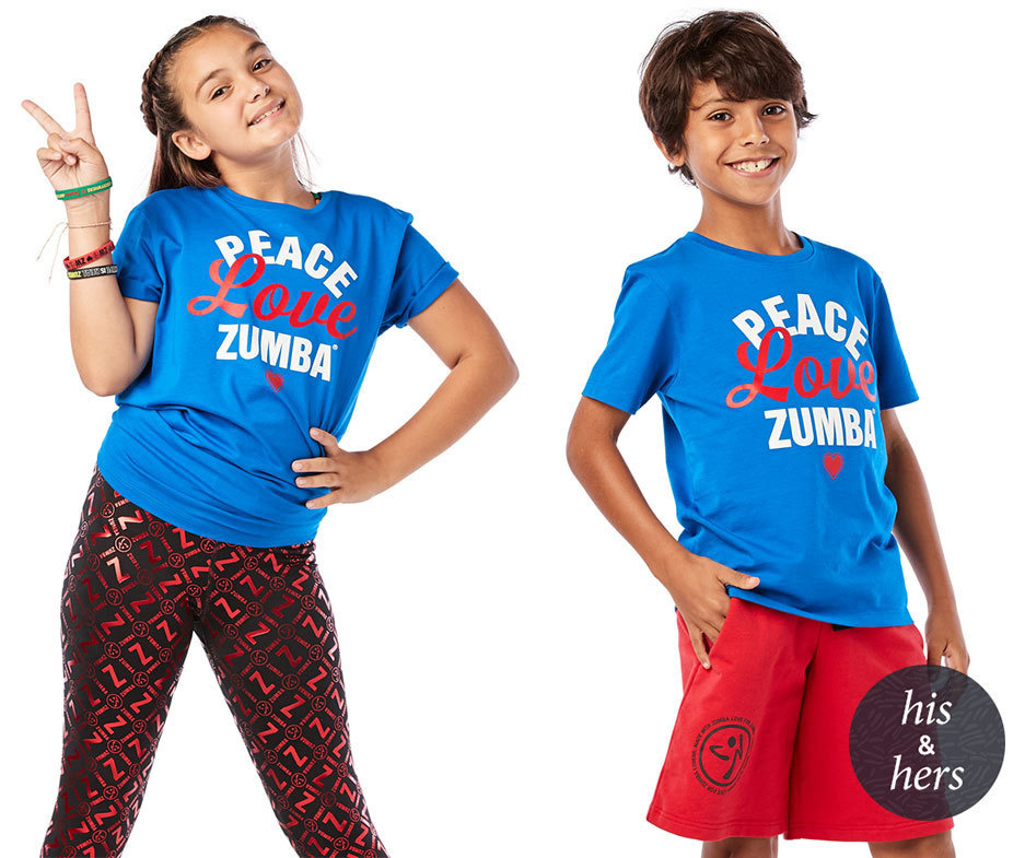 Juniors Zumba Tee ZW Love