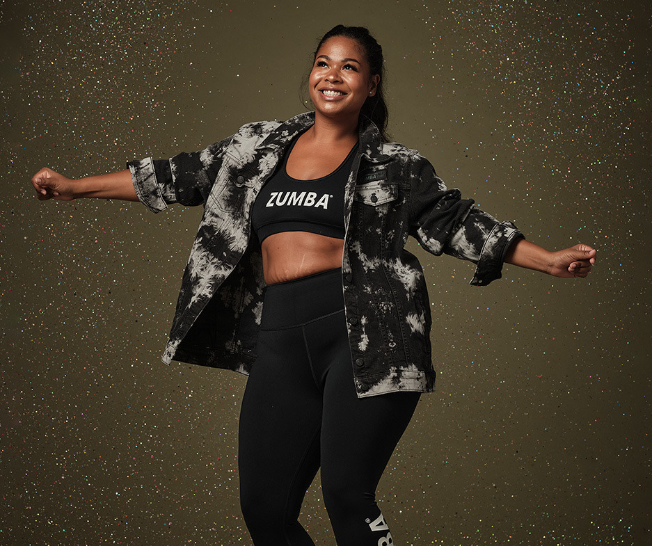 I Love Zumba Highwaisted Ankle Leggings 