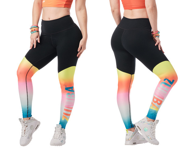 Zumba Dance In Color High Waisted Ankle 