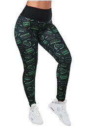 Team Zumba High Waisted Long Leggings 