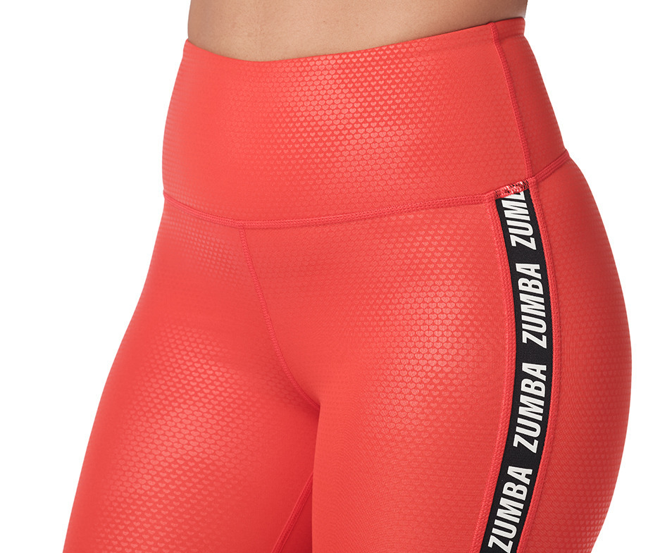 Zumba High Waisted Ankle Leggings 