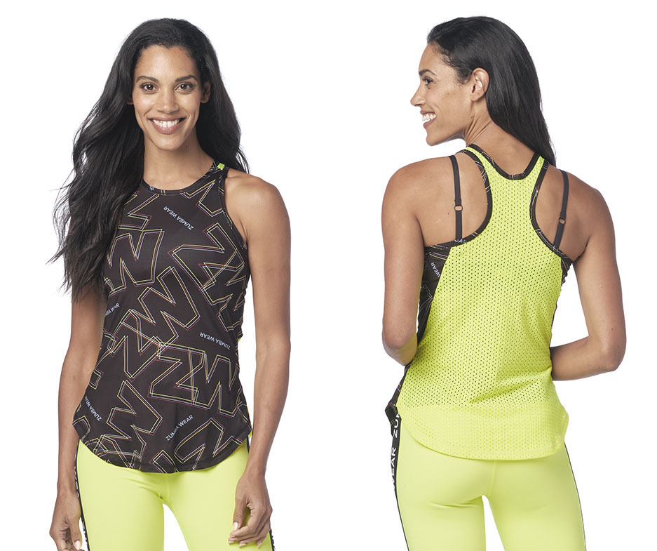 Zumba Wear High Neck Tank | Toko Zumba 