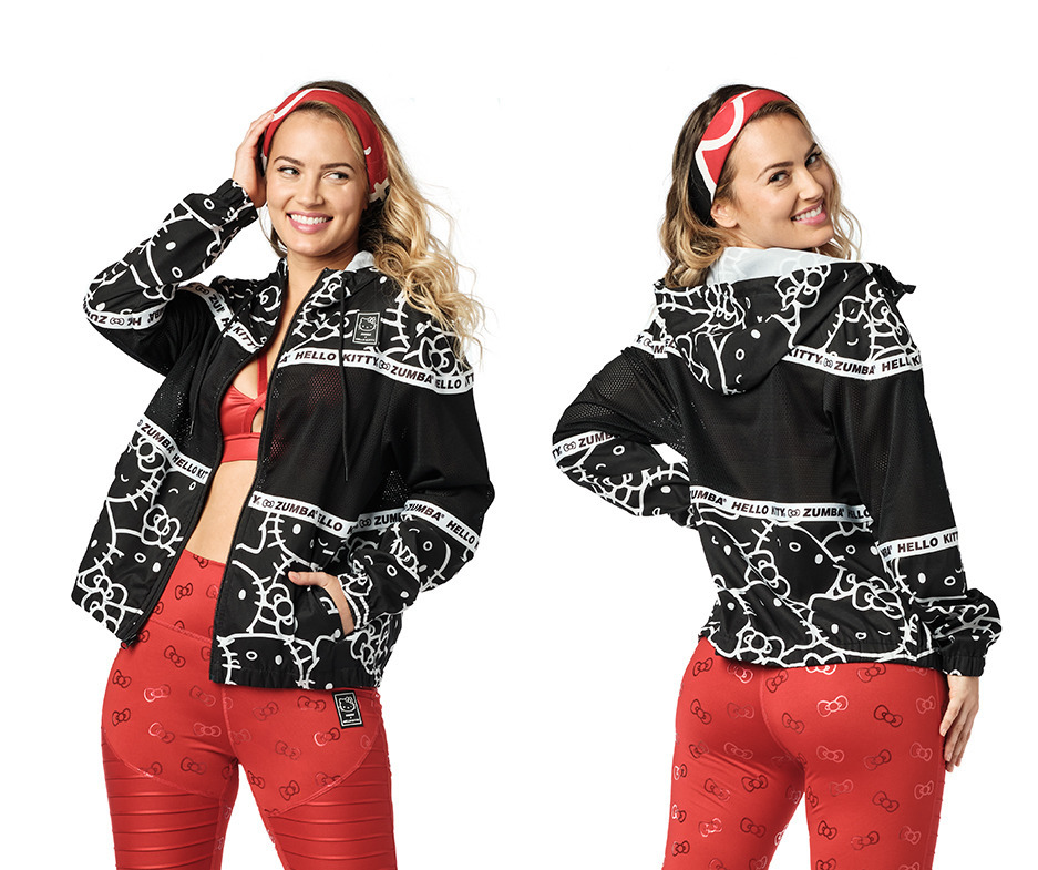 hello kitty zip up jacket