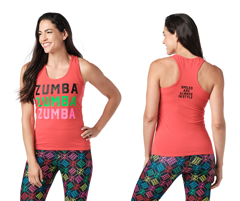 Zumba Smile Racerback | Toko Zumba Fitness