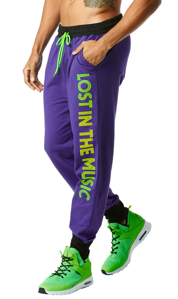 Lost In The Music Sweatpants Zumba Fitness Shop
