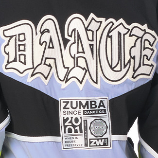 Zumba Dance Zip-Up Track Jacket